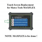 Touch Screen Panel Digitizer Replacement for Matco Tools MAXFLEX